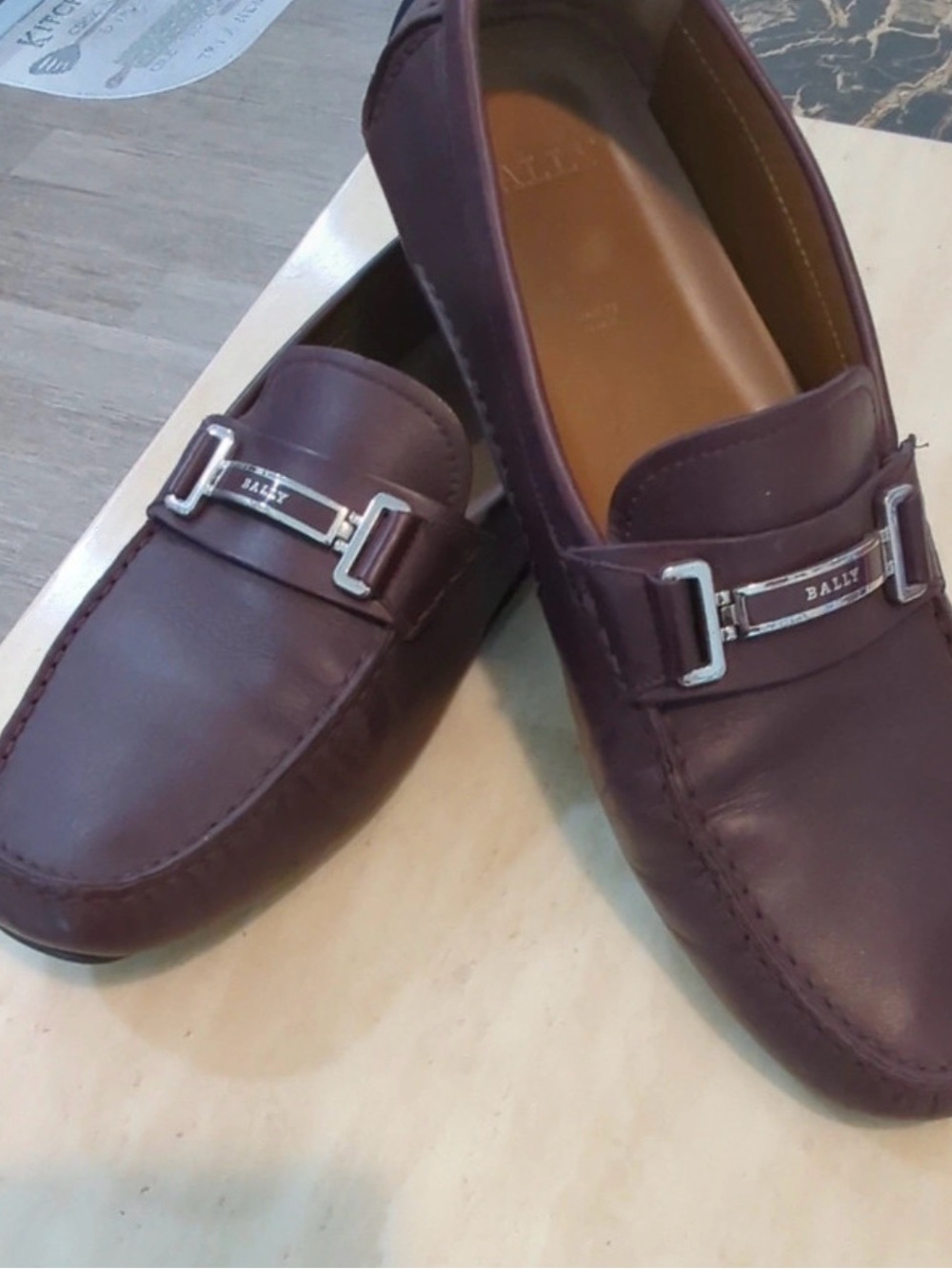 Bally Men’s Leather Loafers – Size 13 
Like new Made in Italy 🇮🇹